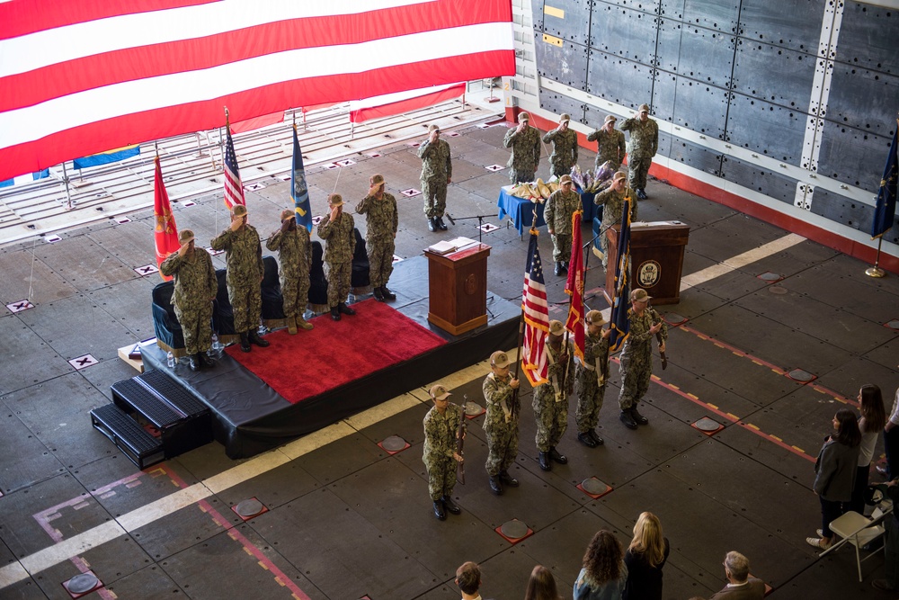 USS Makin Island Change of Command