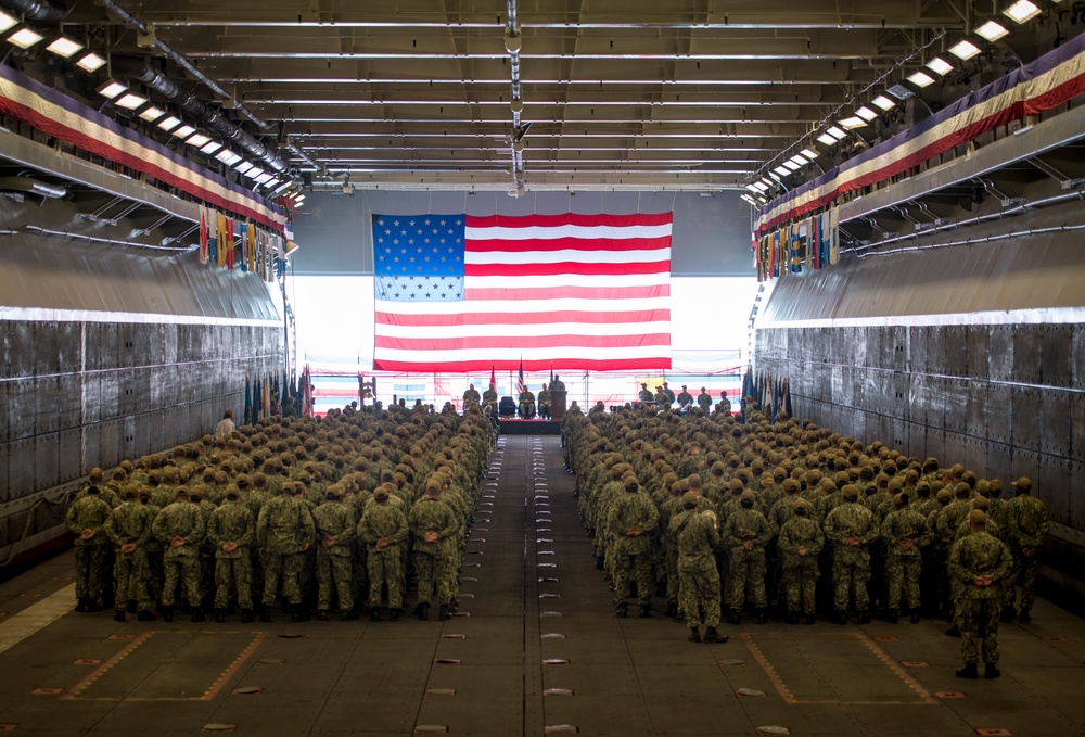 USS Makin Island Change of Command