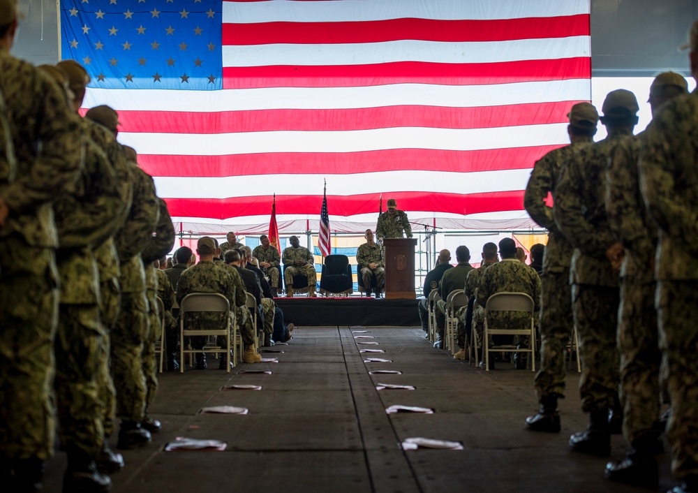 USS Makin Island Change of Command