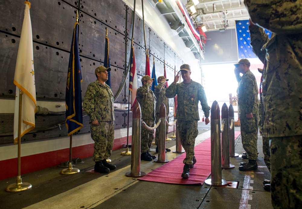 USS Makin Island Change of Command