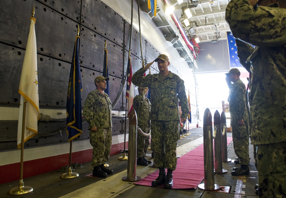 USS Makin Island Change of Command