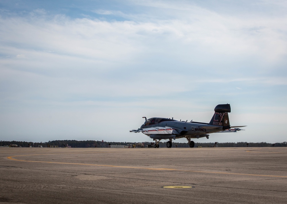 The last flight of the Prowler