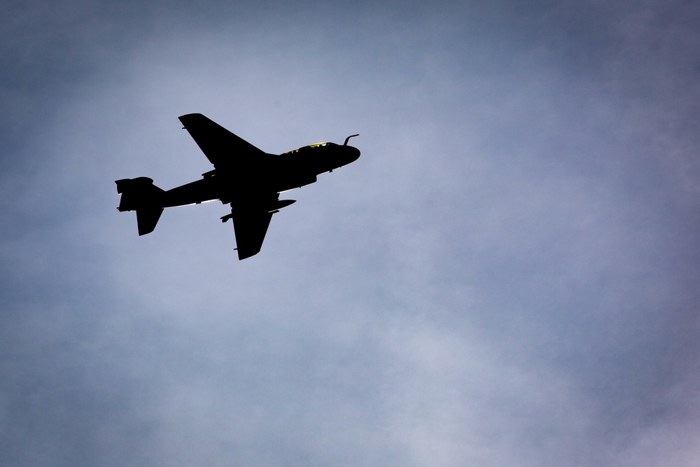 The last flight of the Prowler