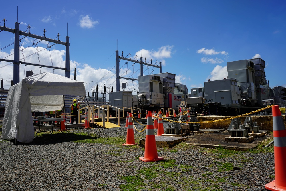 Demobilization of Mega Generators at the Palo Seco