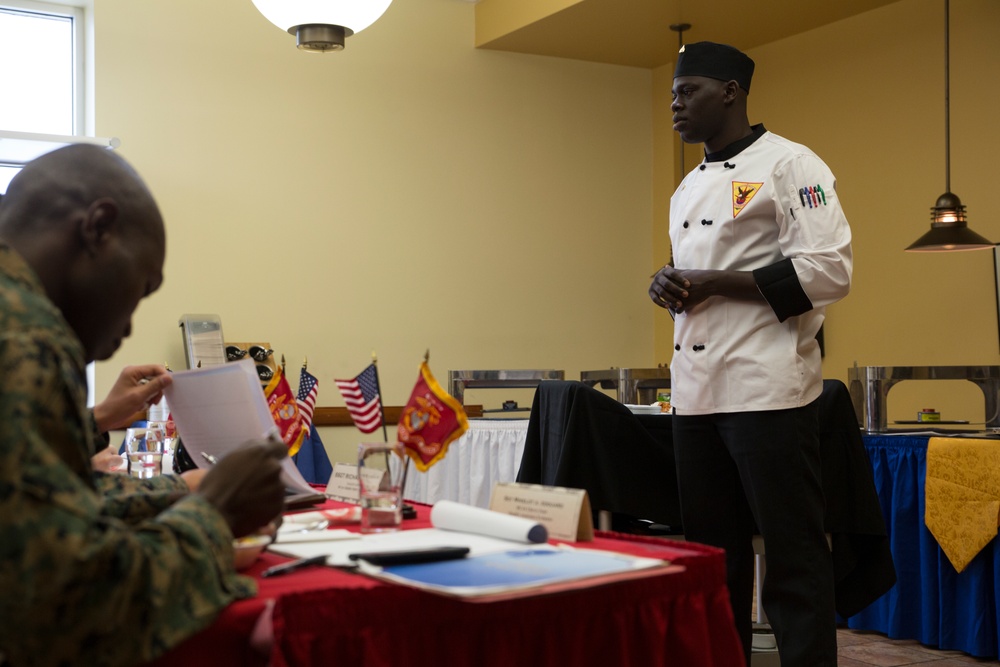 Cherry Point Chow Hall hosts Chef of the Quarter competition