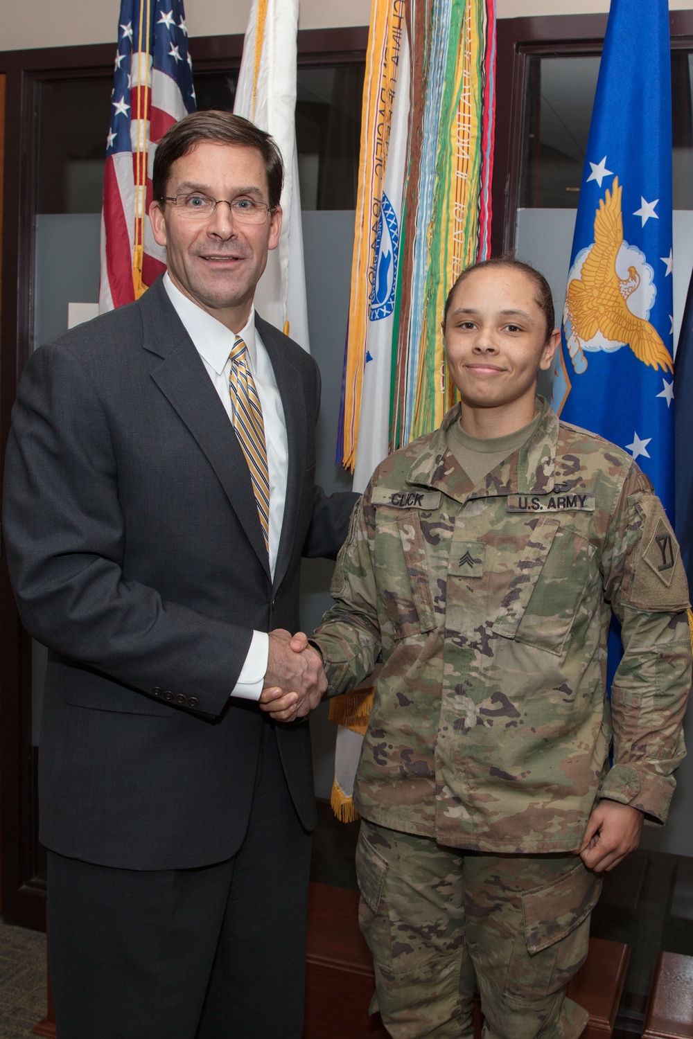 Secretary of the Army Visits Massachusetts National Guard