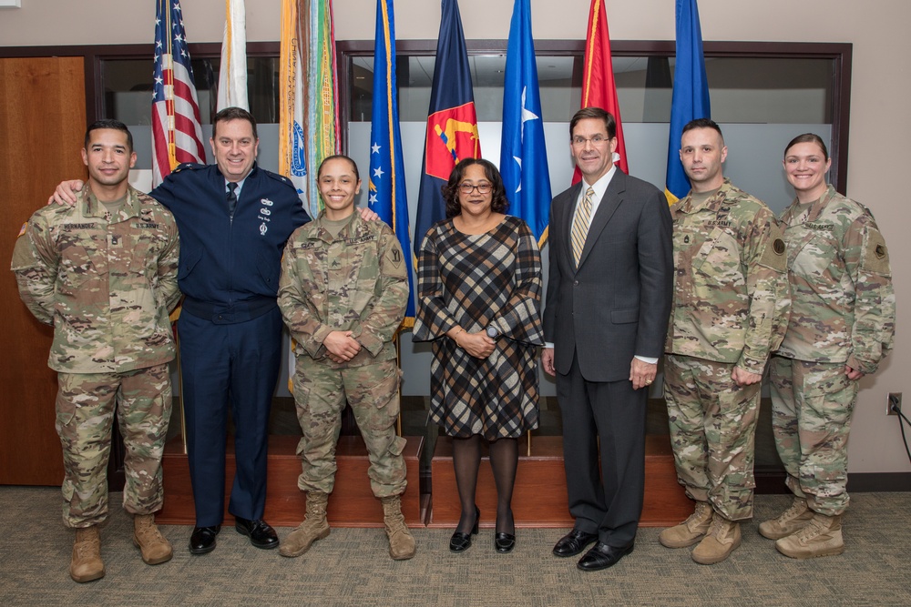 Secretary of the Army Visits Massachusetts National Guard