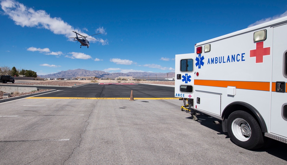 99th MDG participates in Mercy Air Life Flight exercise