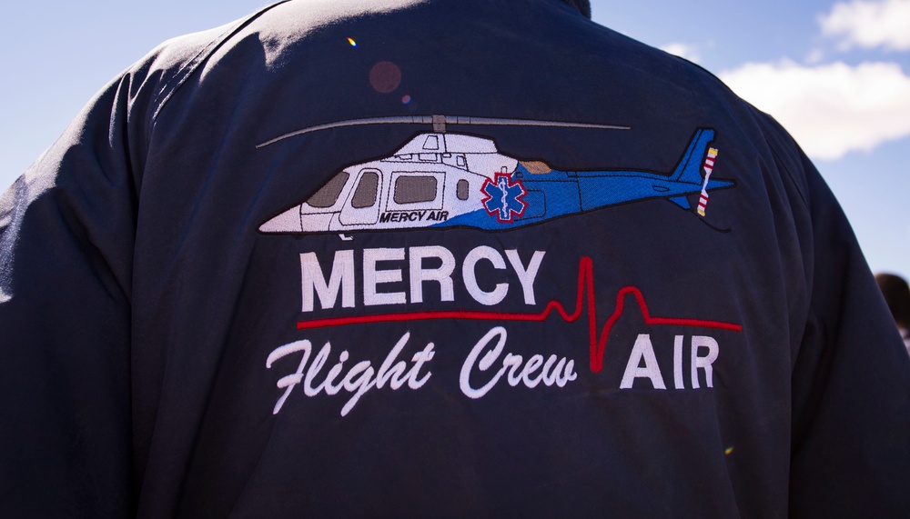 99th MDG participates in Mercy Air Life Flight exercise