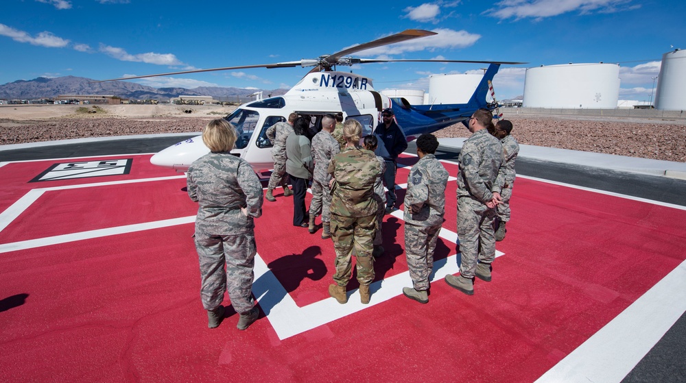 99th MDG participates in Mercy Air Life Flight exercise