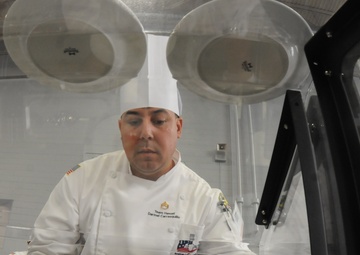 Culinary skills put to the test during mobile kitchen event