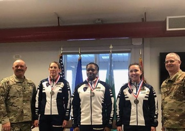 Alaska Guard biathletes shine with women’s team making national debut, medaling