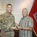Top POD civilian leader receives award