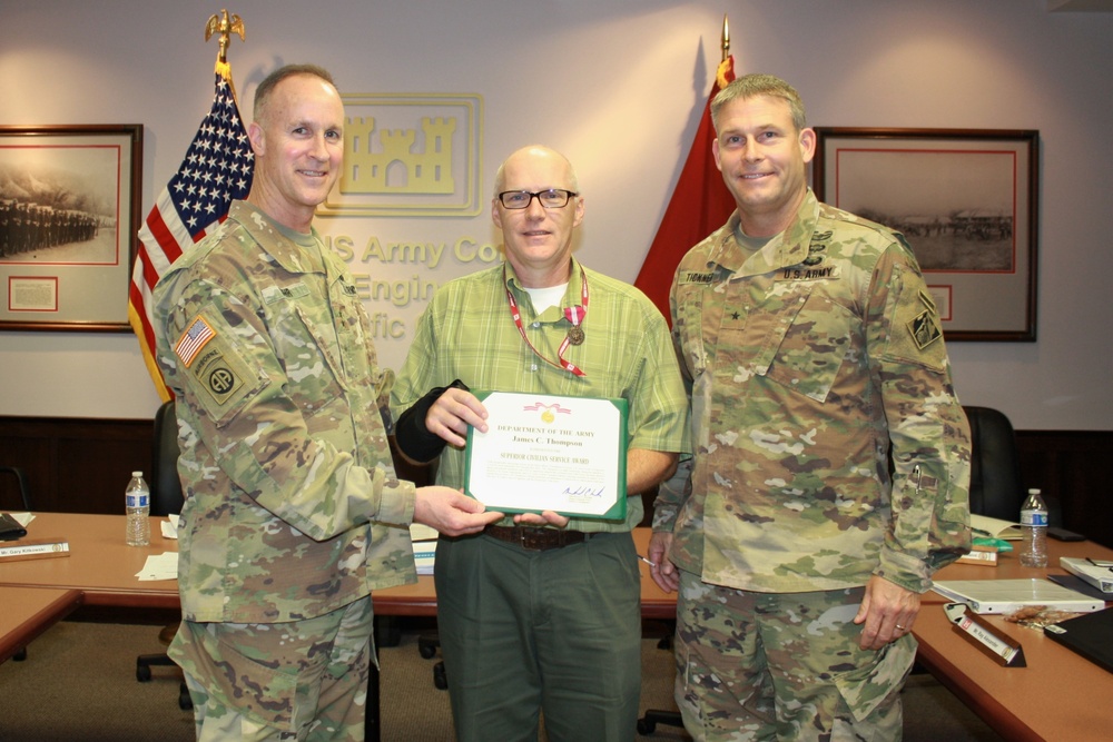 POD employee receives Superior Civilian Service Award