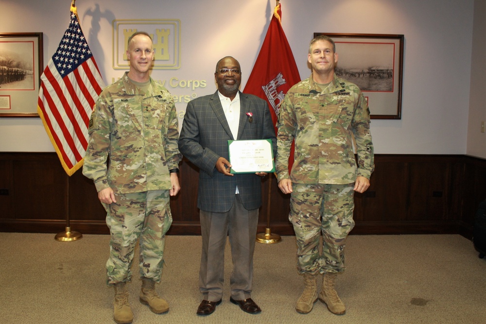 Gregory Lovell receives Superior Civilian Service Award