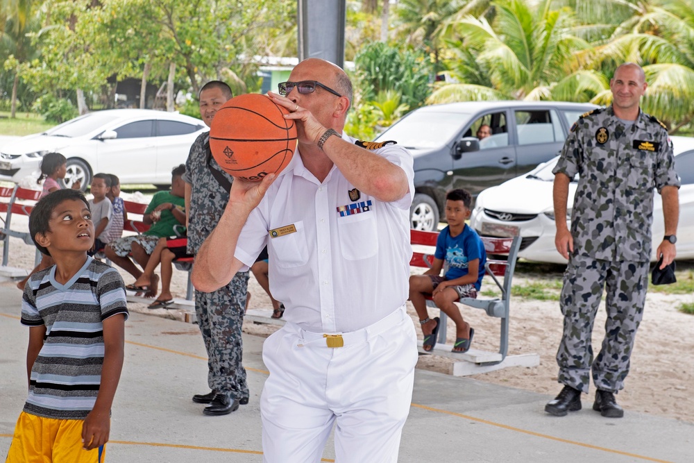 Pacific Partnership 2019 Holds Sports Fair at Laura Elementary