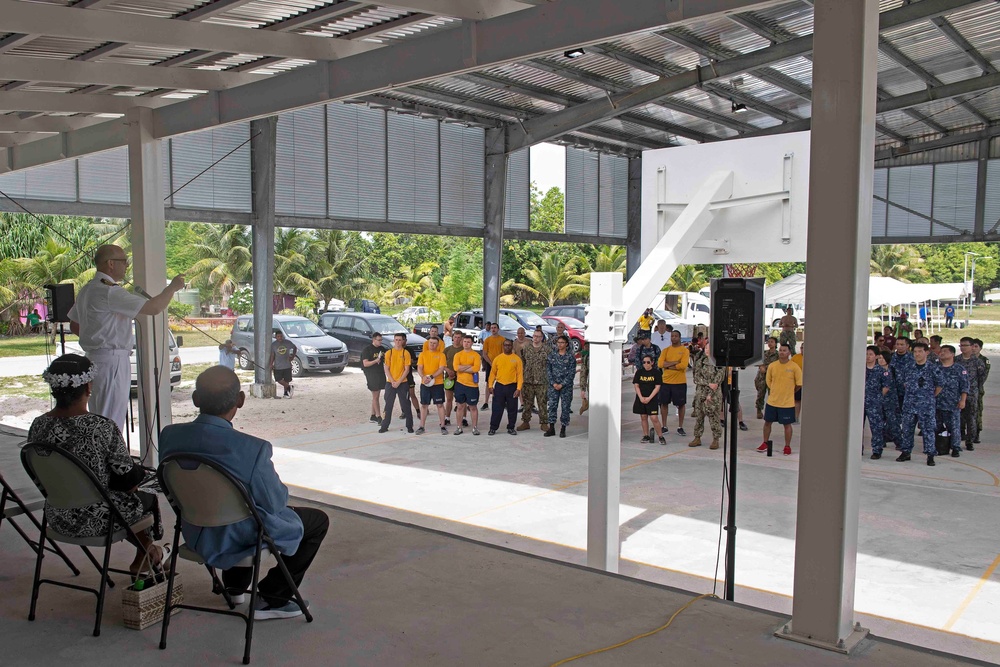 Pacific Partnership 2019 Holds Sports Fair at Laura Elementary