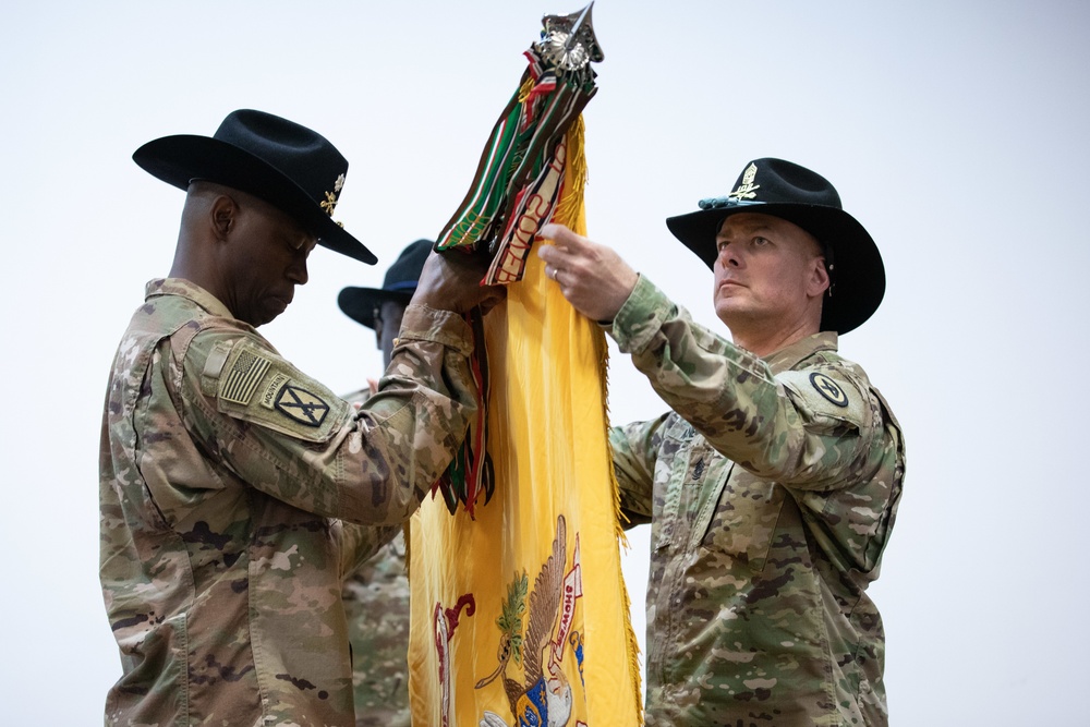 Heading Home, the 1-18 CAV passes its torch to the next unit