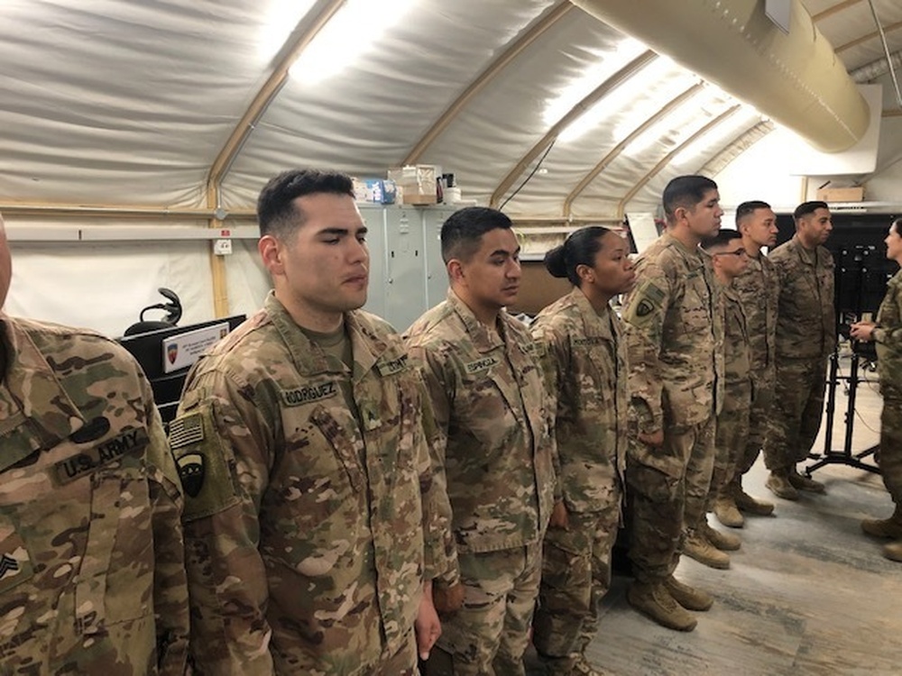 DVIDS - Images - Shoulder Sleeve Insignia Ceremony [Image 1 of 3]