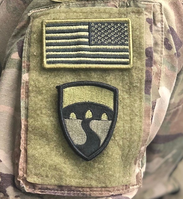 Shoulder Sleeve Insignia Ceremony