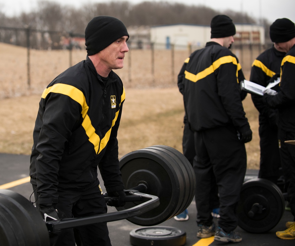 Blacksnakes host Army Combat Fitness Test
