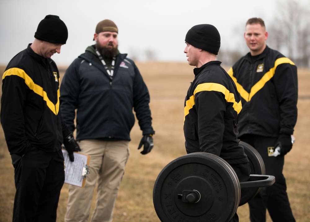 Blacksnakes host Army Combat Fitness Test