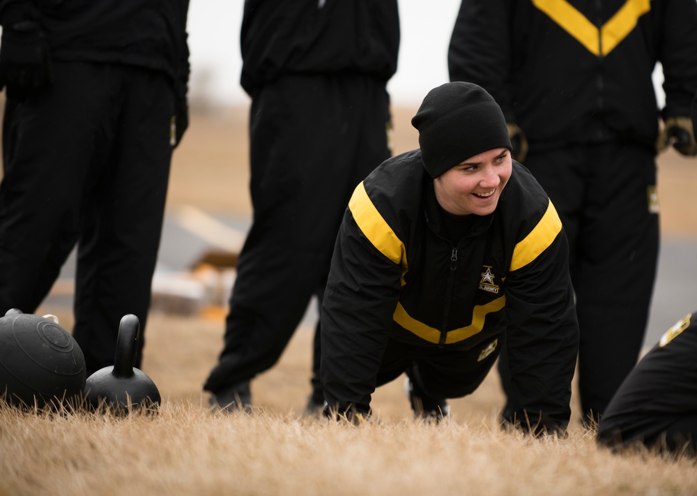 Blacksnakes host Army Combat Fitness Test