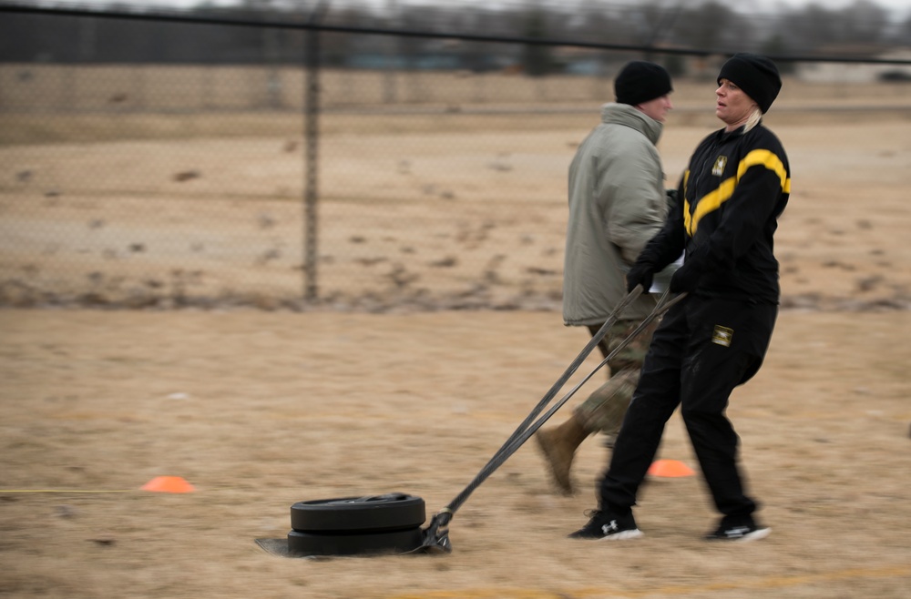 Blacksnakes host Army Combat Fitness Test