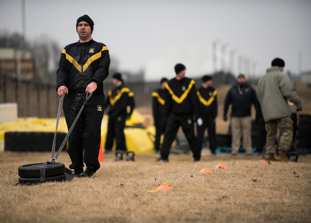 Blacksnakes host Army Combat Fitness Test