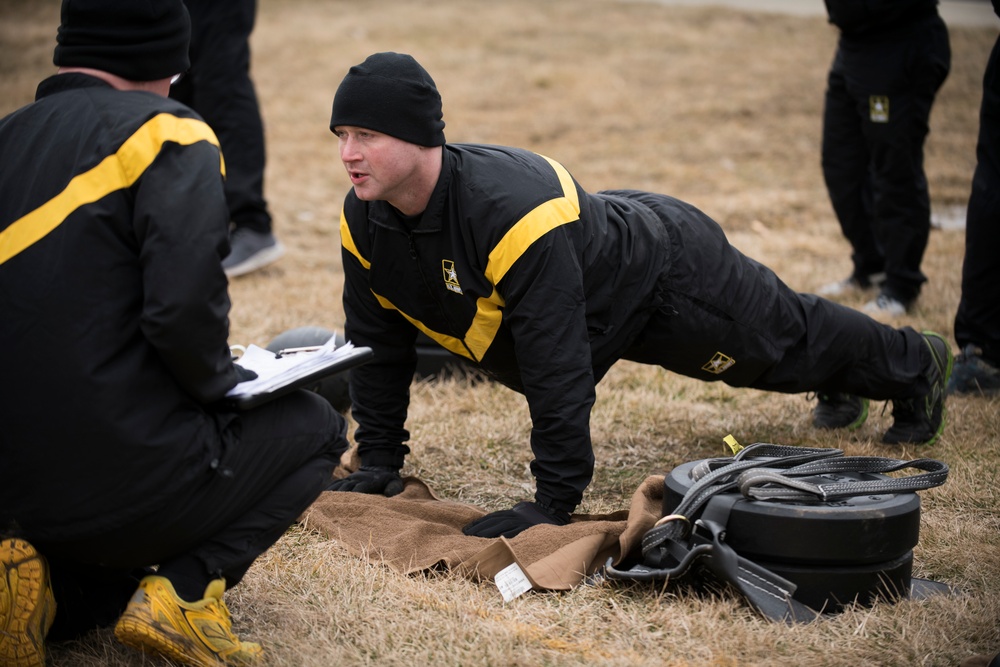 Blacksnakes host Army Combat Fitness Test