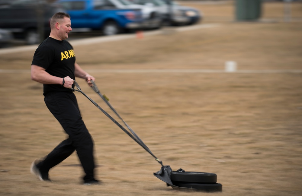 Blacksnakes host Army Combat Fitness Test