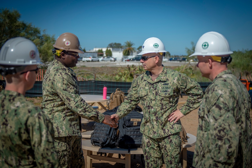 Dvids - Images - Rear Adm. John Korka Visits Nmcb 133 [image 12 Of 15]