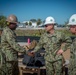 Rear Adm. John Korka visits NMCB 133