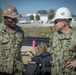 Rear Adm. John Korka visits NMCB 133