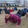 Marines teach leadership during a wake up and work out