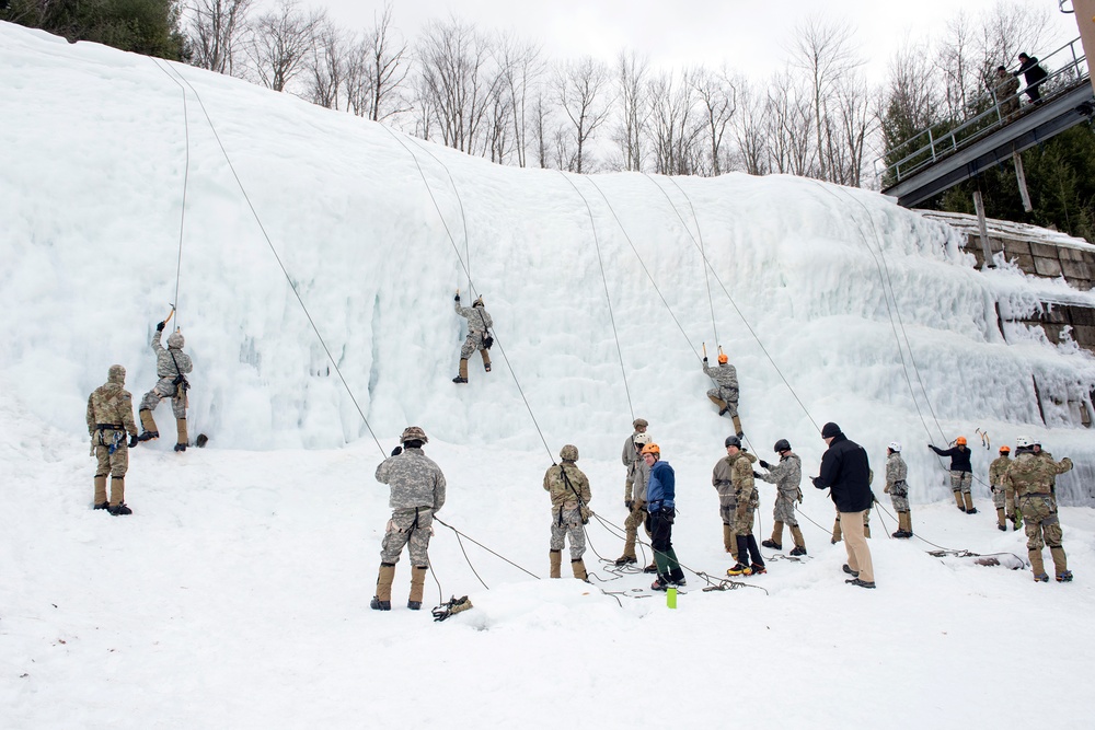 Secretary of the Army visits Army Mountain Warfare School