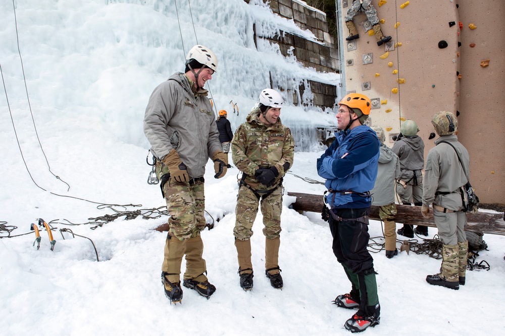 Secretary of the Army visits Army Mountain Warfare School