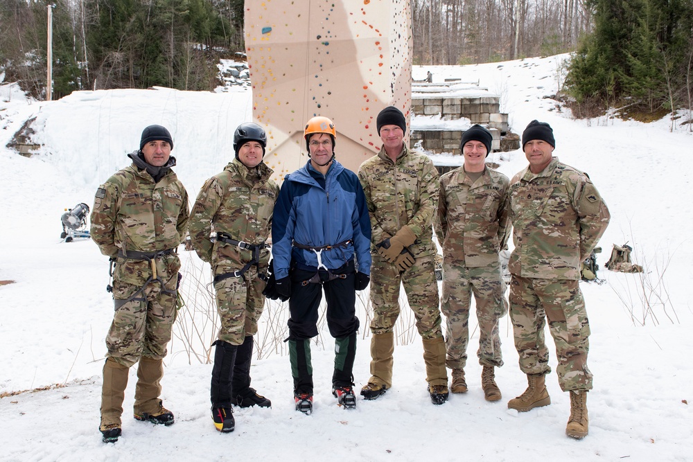 Secretary of the Army visits Army Mountain Warfare School