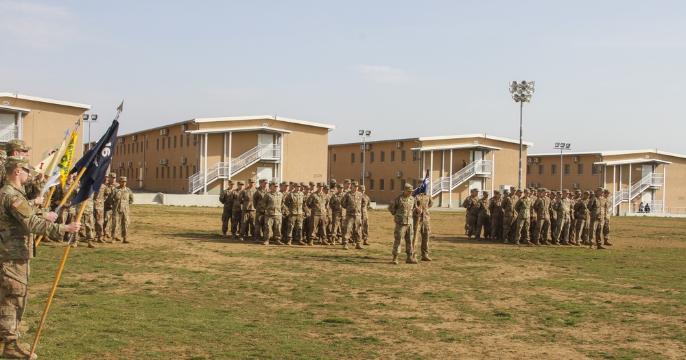 Bravo Company Change of Command Ceremony