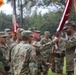 Tennant relinquishes command during change of command ceremony