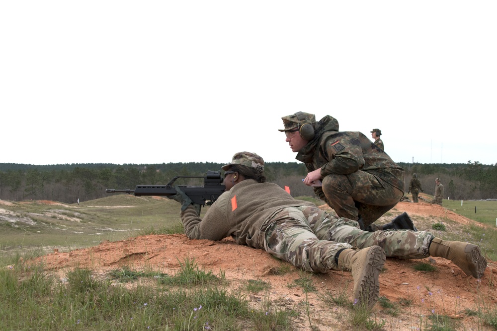 South Carolina National Guard Soldiers Participate in the German Armed Forces Proficiency Badge Qualification