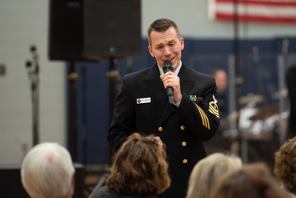 Navy Band visits Russellville