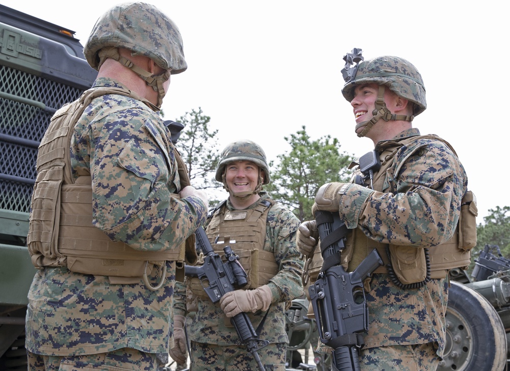 4th Marine Division Commanding General Visit