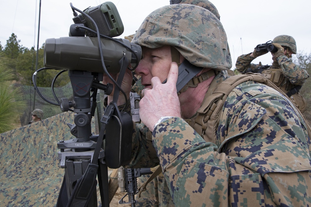 4th Marine Division Commanding General Visit