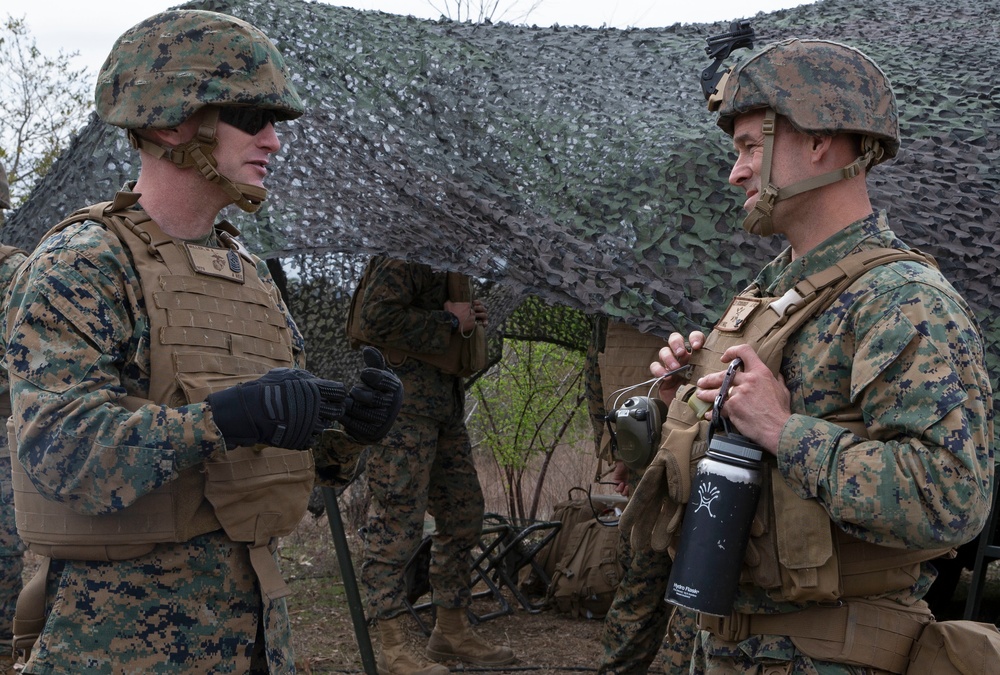 4th Marine Division Commanding General Visit