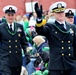 USS Pittsburgh Sailors March in St. Patrick's Day Parade
