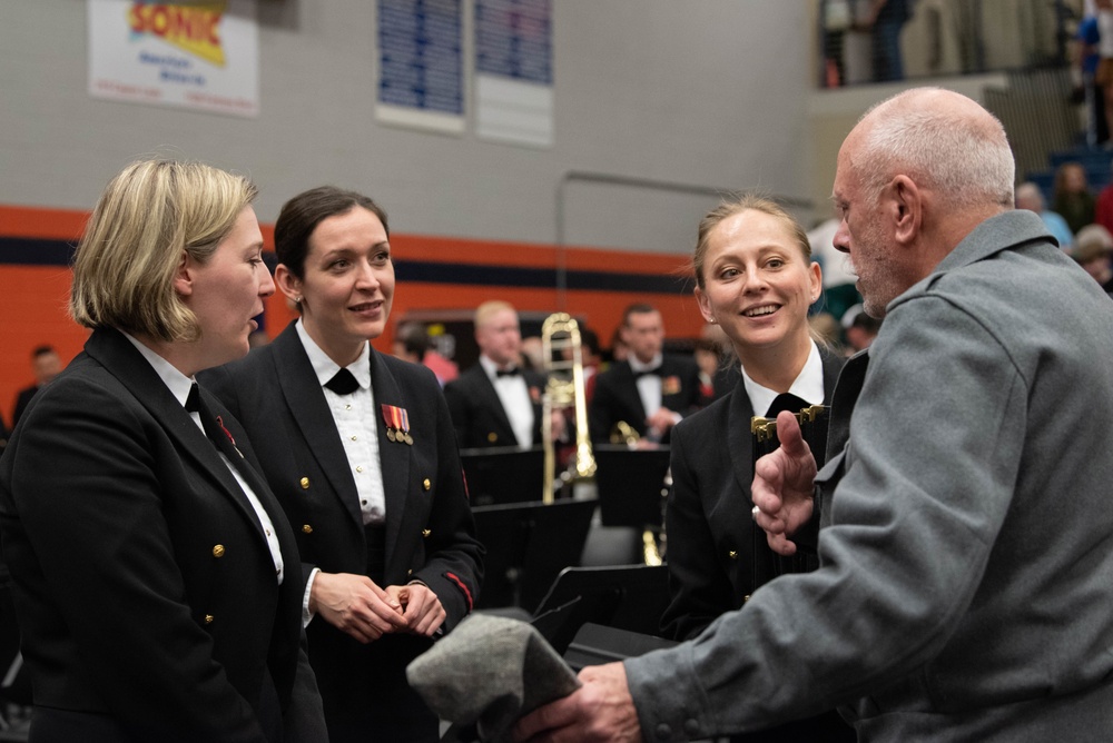 Navy Band visits Murfreesboro