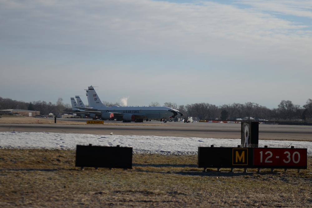 Team Offutt battles flood waters