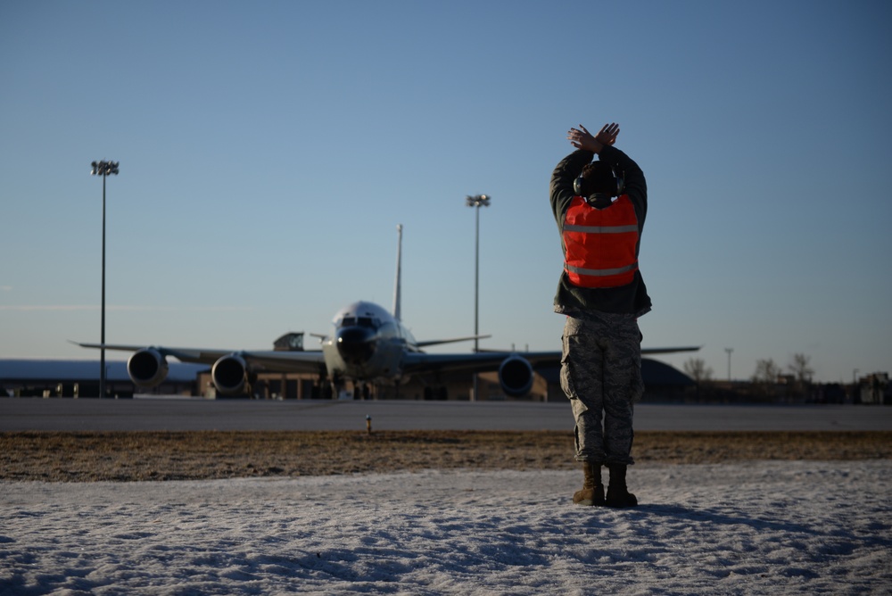 Team Offutt battles flood waters