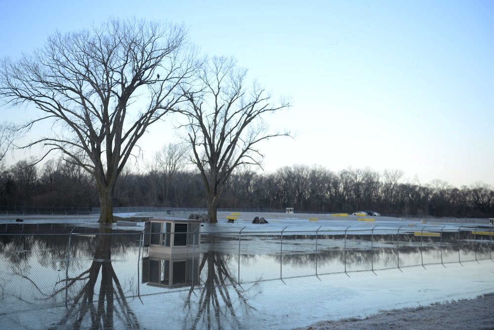 Team Offutt battles flood waters